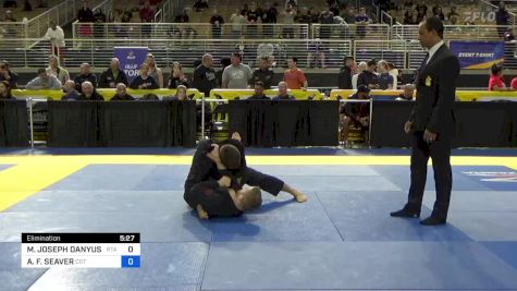 MICHAEL JOSEPH DANYUS III vs ALEXANDER F. SEAVER 2024 Pan Jiu Jitsu IBJJF Championship