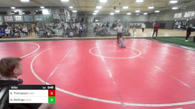 60 lbs Rr Rnd 1 - Karter Thompson, Norfolk Wrestling vs Adrian Rollings, Wrecking Crew