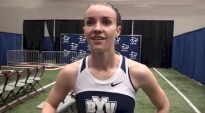 Lacey Breazard BYU 800 qualifier 2011 NCAA Indoors