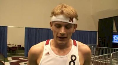 David Adams after 5k 2011 NCAA Indoors