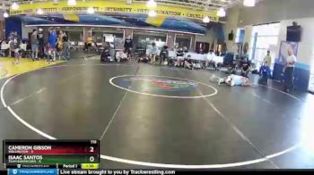 113 lbs Round 4 (8 Team) - Isaac Santos, Team Barracuda vs Cameron Gibson, Wellington