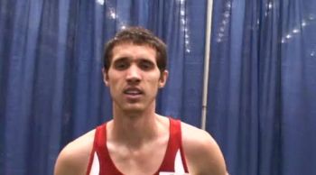 Ryan Hill after 3k 2011 NCAA Indoors