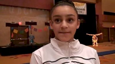 Level 9 Jr Beam Champion Stephanie "Gracie" Day of Aerial Athletics