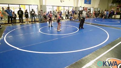 85 lbs Round Of 16 - Jimmy Thornton, Locust Grove Youth Wrestling vs Tatton Manning, Barnsdall Youth Wrestling