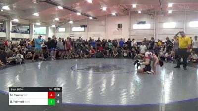 108 lbs Pools - Mason Tanner, Pit Crew vs Bennet Palmeri, Superior W.A. (NY)