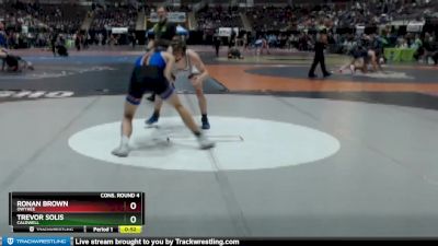 152 lbs Cons. Round 4 - Ronan Brown, Owyhee vs Trevor Solis, Caldwell