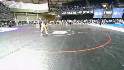 106 lbs Cons. Round 3 - Jaden Hruby, Gig Harbor Grizzlies Wrestling Club vs Bo Bruhn, Enumclaw Yellow Jackets Wrestling Club