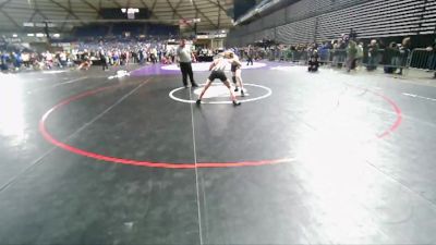 106 lbs Quarterfinal - Leo Whitaker, Snoqualmie Valley Wrestling Club vs Joseph Brock, Takedown Express Wrestling Club