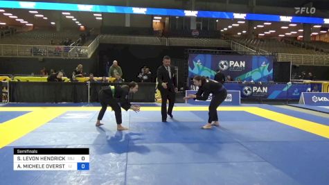 SARAH LEVON HENDRICKS vs ARIEL MICHELE OVERSTREET 2024 Pan Jiu Jitsu IBJJF Championship