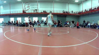 132 lbs Cons. Round 2 - Max Inman, Legends Of Gold Wrestling vs Hunter Gradert, Center Grove Wrestling Club