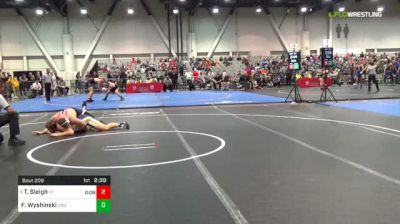 197 lbs Rd Of 32 - Tom Sleigh, Virginia Tech vs Frank Wyshinski, California Baptist University