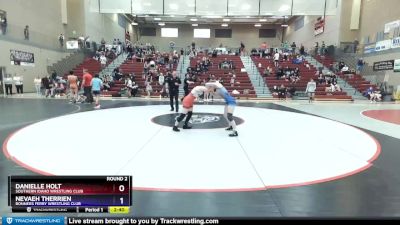 106 lbs Round 2 - Danielle Holt, Southern Idaho Wrestling Club vs Nevaeh Therrien, Bonners Ferry Wrestling Club