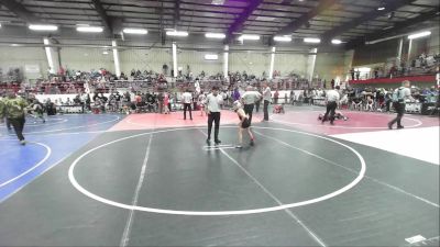 66 lbs Semifinal - Asic Gallegos, New Mexico vs Cayden Velasquez-Baca, Blanco