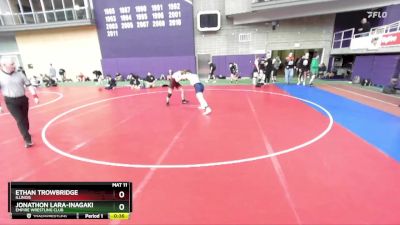 165 lbs Cons. Round 2 - Jonathon Lara-Inagaki, Empire Wrestling Club vs Ethan Trowbridge, Illinois