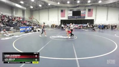 124 lbs Round 3 (3 Team) - Levi Bellis, Tioga Sr HS vs Lenin Guerrero, Island Trees Sr High