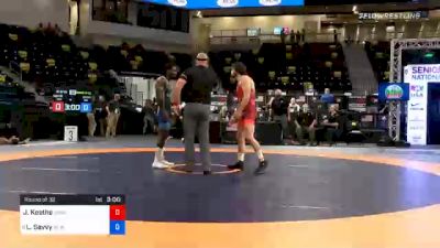 67 kg Prelims - Justin Koethe, Ubasa Wrestling Academy vs Logan Savvy, New York Athletic Club