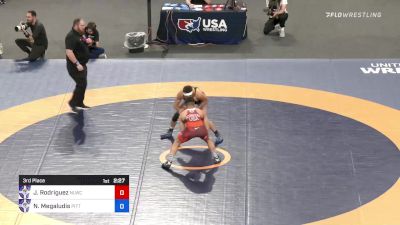 61 kg 3rd Place - Joshua Rodriguez, NLWC/TMWC vs Nico Megaludis, PITT/TMWC