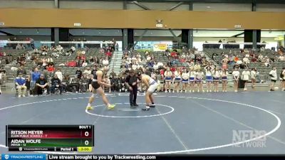 190 lbs Quarterfinals (8 Team) - Ritson Meyer, Elgin Public Schools vs Aidan Wolfe, Pryor