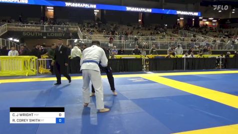 CHRISTOPHER J WRIGHT vs REGINALD COREY SMITH 2024 Pan Jiu Jitsu IBJJF Championship