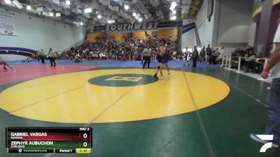 113 Boys Cons. Round 3 - Zephyr Aubuchon, Carlsbad vs Gabriel Vargas, Ramona