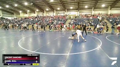 120 lbs Cons. Round 3 - Vincent Sanchez, UT vs Daniel Gull, UT