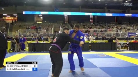 DOMINIC JOSEPH AMBROSINI vs LEONARDO OLIVEIRA ARAÚJO 2024 Pan Jiu Jitsu IBJJF Championship