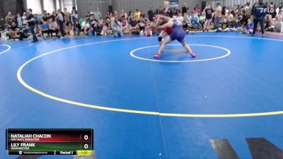 135 lbs Quarterfinal - Lily Frank, Washington vs Nataliah Chacon, Mat Rats Rebooted