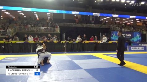 RICHARD ABRAHAM ADAMSON vs MCKINNEY CHRISTOPHER GRIFFIN III 2024 Pan Jiu Jitsu IBJJF Championship