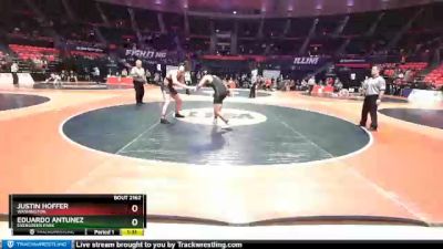 2A 220 lbs Quarterfinal - Eduardo Antunez, Evergreen Park vs Justin Hoffer, Washington