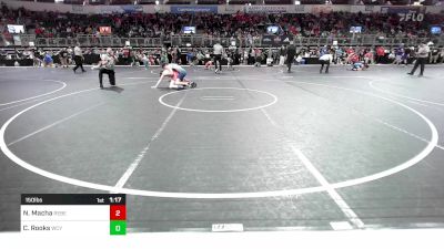 150 lbs Round Of 16 - Noah Macha, Rebel Wrestling Club vs Carson Rooks, Webb City Youth Wrestling