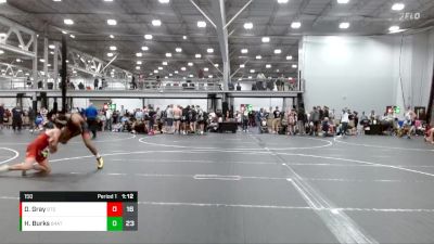 150 lbs Placement (4 Team) - Heath Burks, 84 Athletes vs Dean Gray, BTS