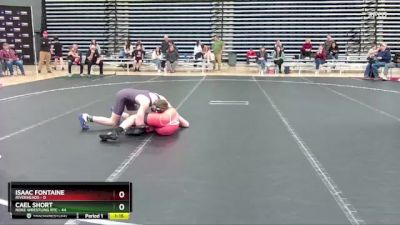 110 lbs Round 4 (10 Team) - Isaac Fontaine, Riverheads vs Cael Short, Noke Wrestling RTC