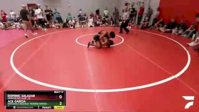 118 lbs Round 4 (6 Team) - Ace Garcia, Panhandle Regional Training Center vs Dominic Salazar, Spartan Mat Club