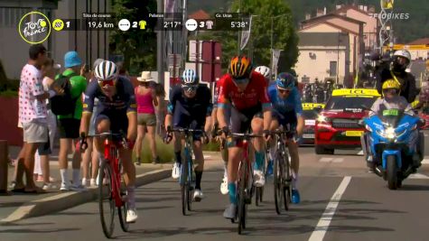 Mads Pedersen Attacks With 12.4K To Go In Stage 13