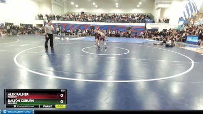 113 lbs Cons. Round 1 - Dalton Coburn, Kellogg vs Alex Palmer, Moscow