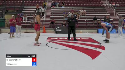 97 kg Rr Rnd 2 - Ben Stemmet, Charleston RTC vs Tanner Sloan, Jackrabbit WC