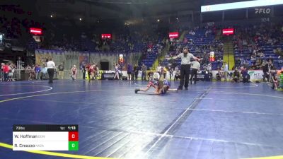 70 lbs Consy 4 - Walker Hoffman, Downingtown West vs Rocco Creazzo, Nazareth