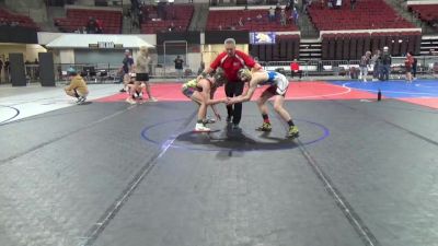 137 lbs 5th Place Match - Adin Jones, NORTHEAST MT vs Landree Aurand, Ruis Wrestling Academy