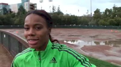 Charonda Williams 1st place 200 at the 2011 Stanford Invitational