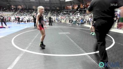 67 lbs Quarterfinal - Quin Turner, Hinton Takedown Club vs Paityn McCann, Lady Outlaw Wrestling Academy