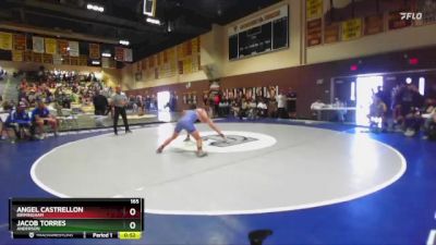 165 lbs Cons. Round 2 - Angel Castrellon, Birmingham vs Jacob Torres, Anderson