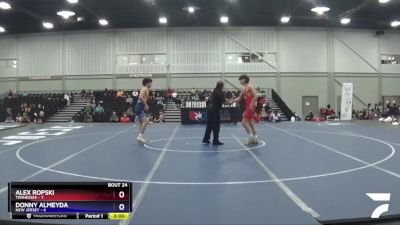 138 lbs Semis & 3rd Wb (16 Team) - Alex Ropski, Tennessee vs Donny Almeyda, New Jersey