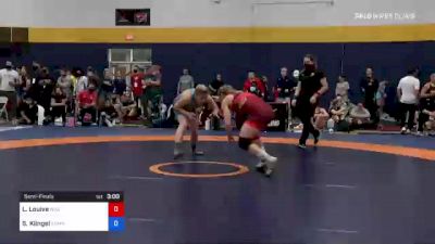 57 kg Semifinal - Lauren Louive, New York Athletic Club vs Samantha Klingel, Army (WCAP)