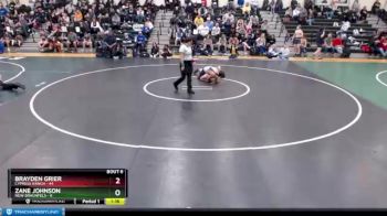 170 lbs Round 1 (16 Team) - Zane Johnson, New Braunfels vs Brayden Grier, Cypress Ranch