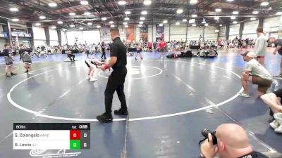 80 lbs Rr Rnd 3 - Salavatore Colangelo, All American Wrestling Club vs Brodey Lewis, Illinois Orange & Blue