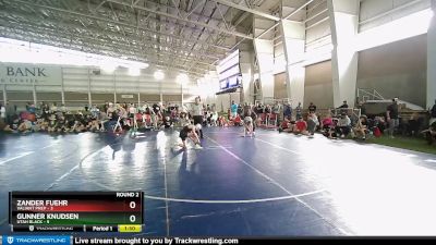 102 lbs Round 2 (4 Team) - Gunner Knudsen, Utah Black vs Zander Fuehr, Valiant Prep