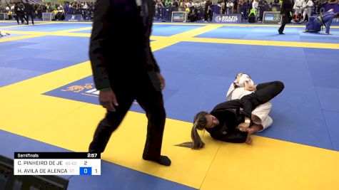 CAMILA PINHEIRO DE JESUS vs HORTENCIA AVILA DE ALENCAR 2024 Brasileiro Jiu-Jitsu IBJJF