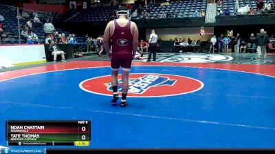 4A-106 lbs Quarterfinal - Tate Thomas, Heritage-Catoosa vs Noah Chastain, Sonoraville