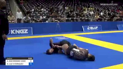ANA MAYORDOMO GARCIA vs ALEXANDRIA LUZ V ENRIQUEZ 2021 World IBJJF Jiu-Jitsu No-Gi Championship