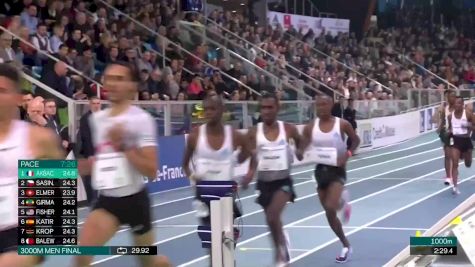 2023 World Athletics Indoor Tour: Lievin | Men's 3k - Lamecha Girma BREAKS WORLD RECORD!